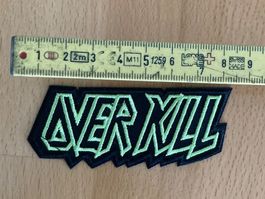 Overkill Patch Sticker Aufnäher Metal Rock Band