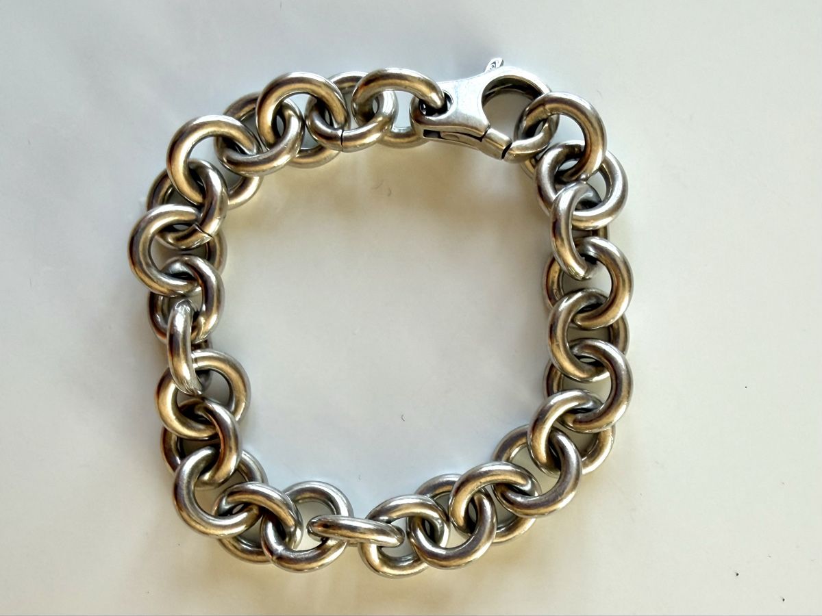Bracciali & Braccialetti: 925 Silber Armbandkette 63g 20cm – Usato da Olten venduto da Jogger24 1