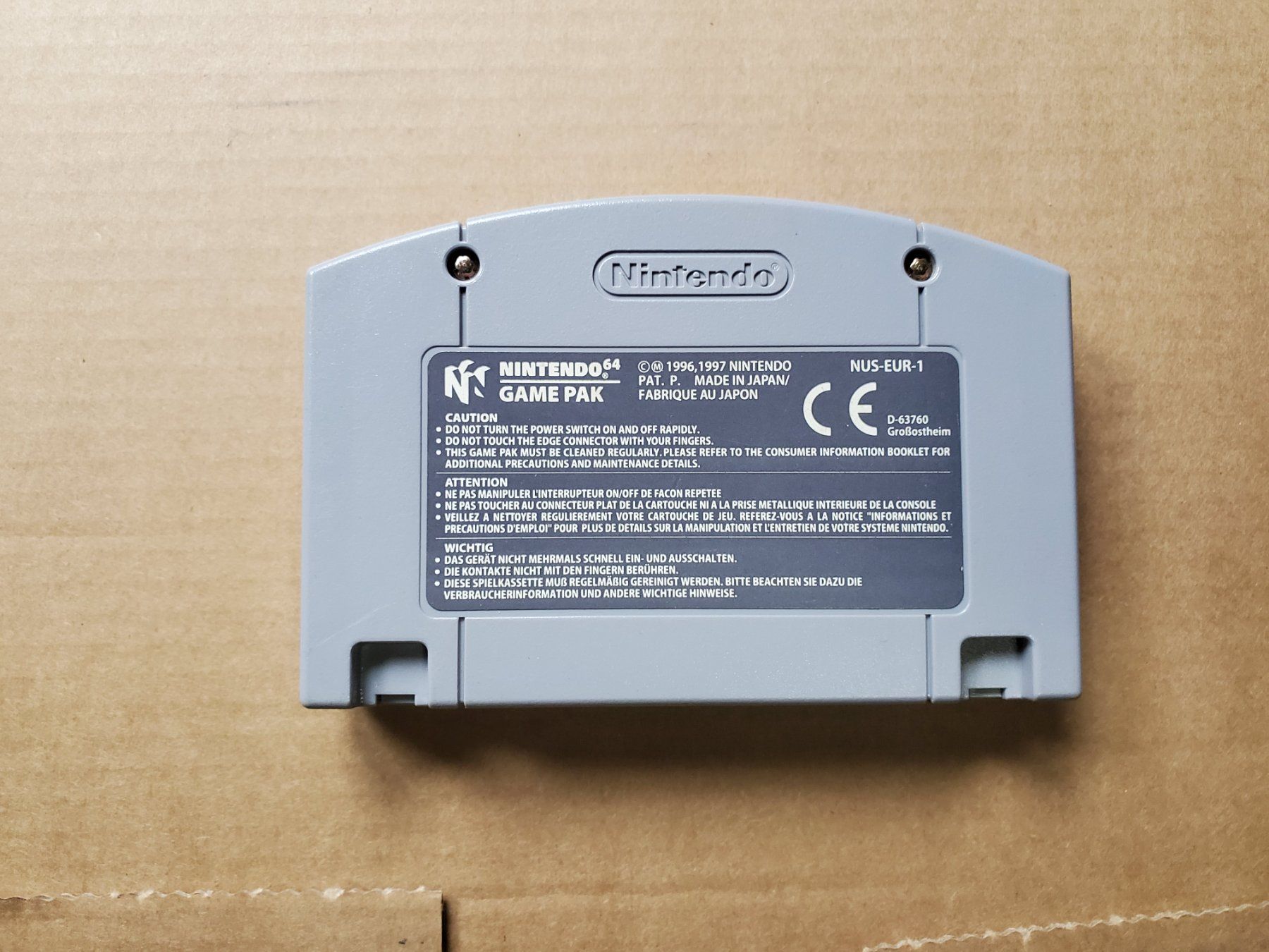 Nintendo Spiele: Goldeneye 007 Nintendo 64 – Gebraucht aus Sion von  1