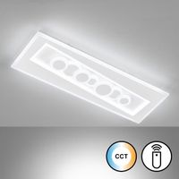 LED Deckenleuchte, Dimmer, 63 cm x 21 cm