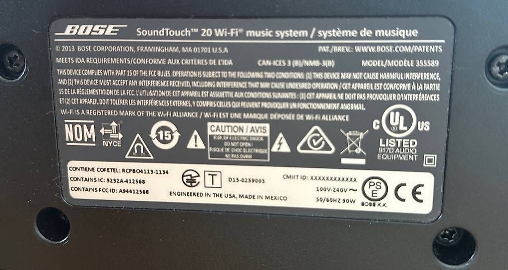 Bose Haut-parleurs: Bose SoundTouch 20 Lautsprecher Box – D'occasion à Zürich par vintera 2