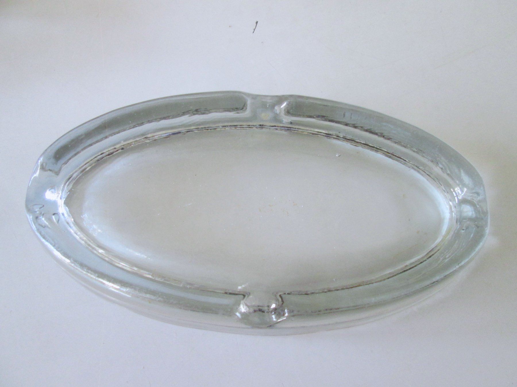 Aschenbecher: Vintage-Glas-Aschenbecher – Gebraucht aus Sementina von babucia 1