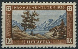 1929 - Pro Juventute - Abart - postfrisch **