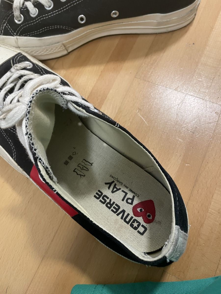 Scarpe da uomo: Converse x Comme des Garçons Play Gr. 43 – Usato da Moosseedorf venduto da dhu_9szc 2