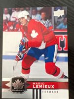 Mario Lemieux Team Canada 2017-18 Hockey NHL Pittsburgh Pens
