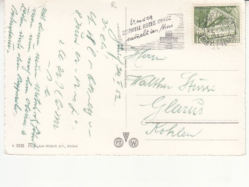 Ansichtskarten: MS Linth 1952 – Gebraucht aus Bürglen TG von StampGraf 1