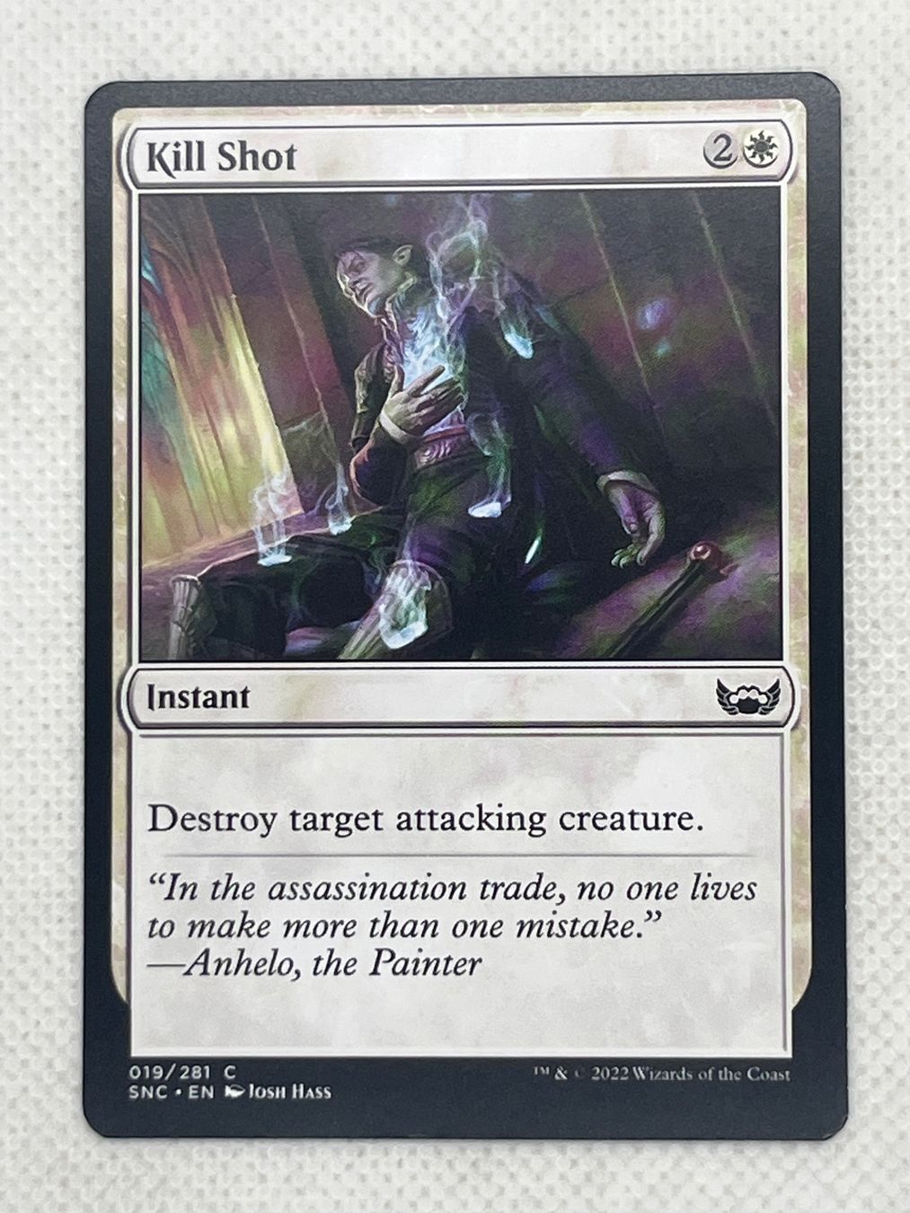 Magic The Gathering Carte collezionabili: MTG Kill Shot SNC 019 Englisch Common – Usato da Hinterkappelen venduto da Kim1992