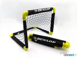 Set faltbare Fussballtore von DUNLOP