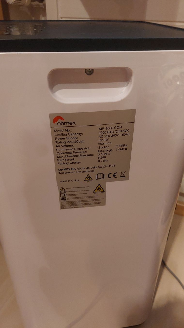 Ohmex Condizionatori: Ohmex Klimagerät – Usato da Baar venduto da max_vj55 1