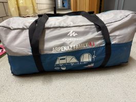 Quechua Arpenaz Family 4.1 Zelt neuwertig