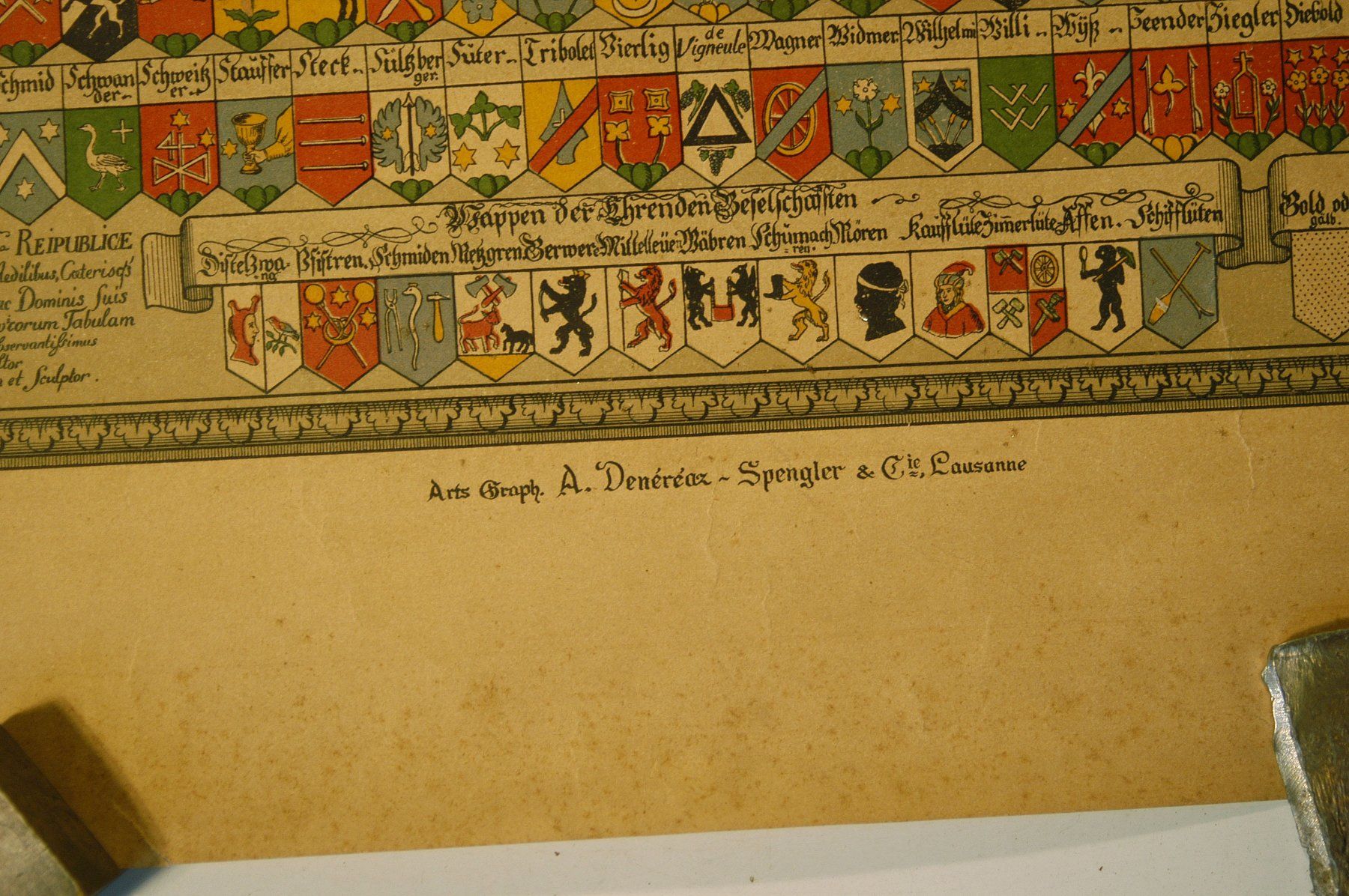 Foto & Immagini: Wappen Berner Regimente und Geschlechter  Druck – Usato da Herisau venduto da Wisen 4