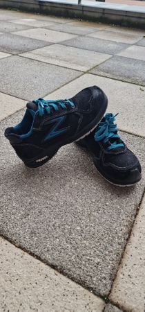Safty Schuhe getragen