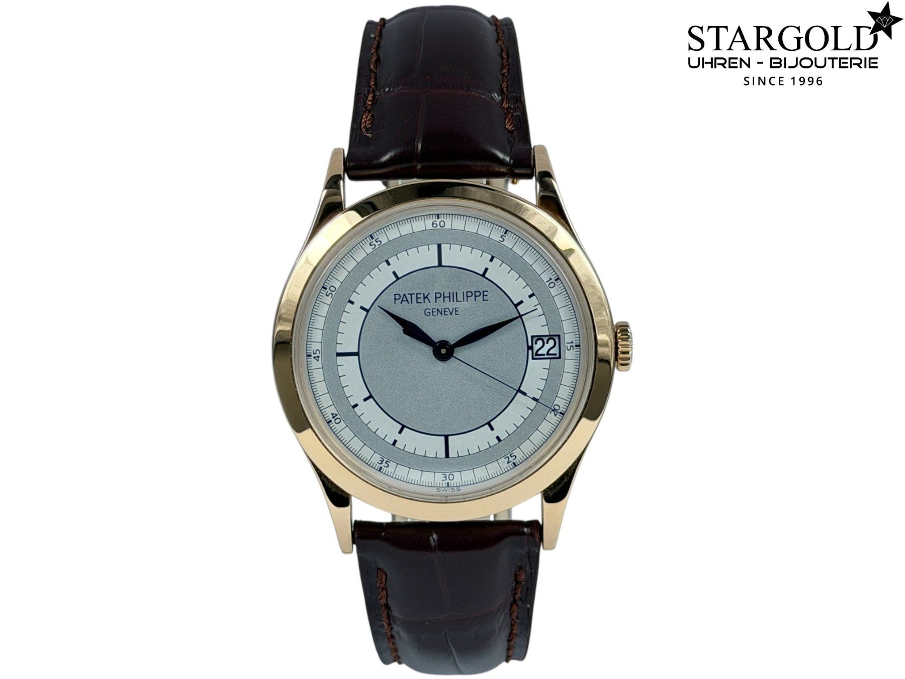 Patek Philippe Uhren: Patek Philippe Calatrava Sector Dial - 5296R-001 – Gebraucht aus Zürich von Stargold-Uhren