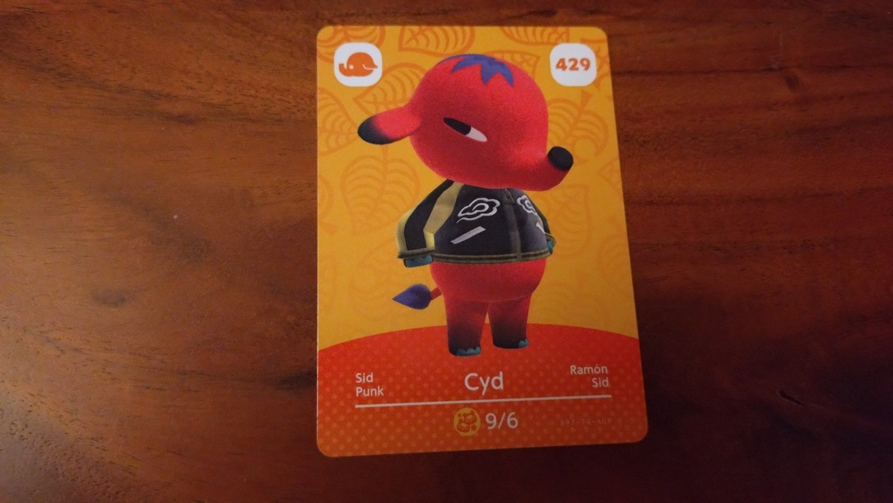 Cartes à collectionner: Animal Crossing amiibo Karte, Cyd / Sid EU Nr. 429 – Neuf (Voir description) à Bern par heidi_bern