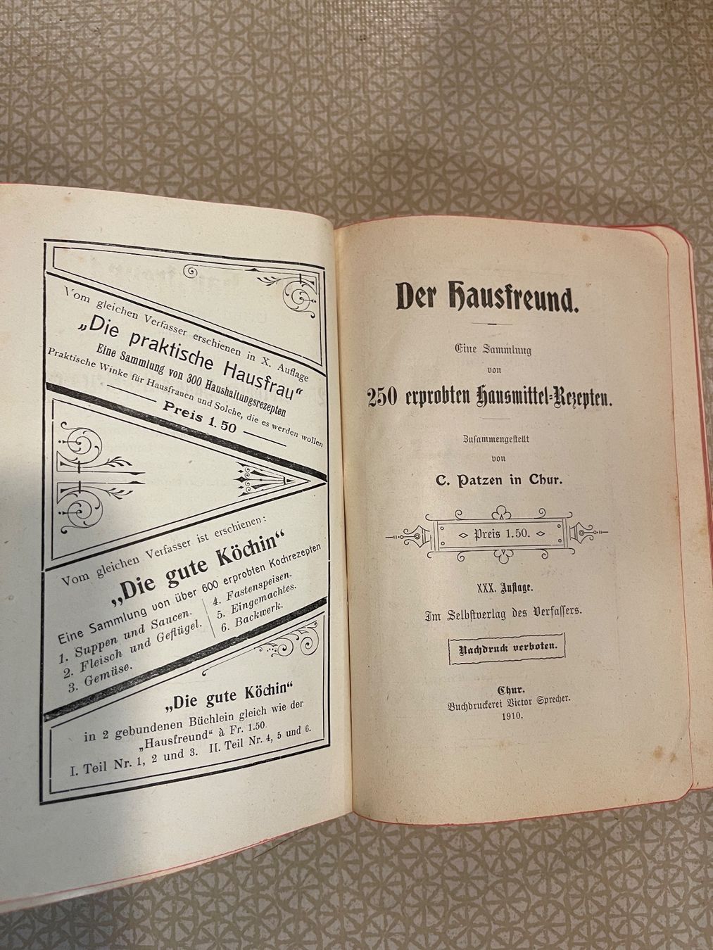 CDs: C. Patzen's Hausfreund – Gebraucht aus Urnäsch von pas_5r9c 4