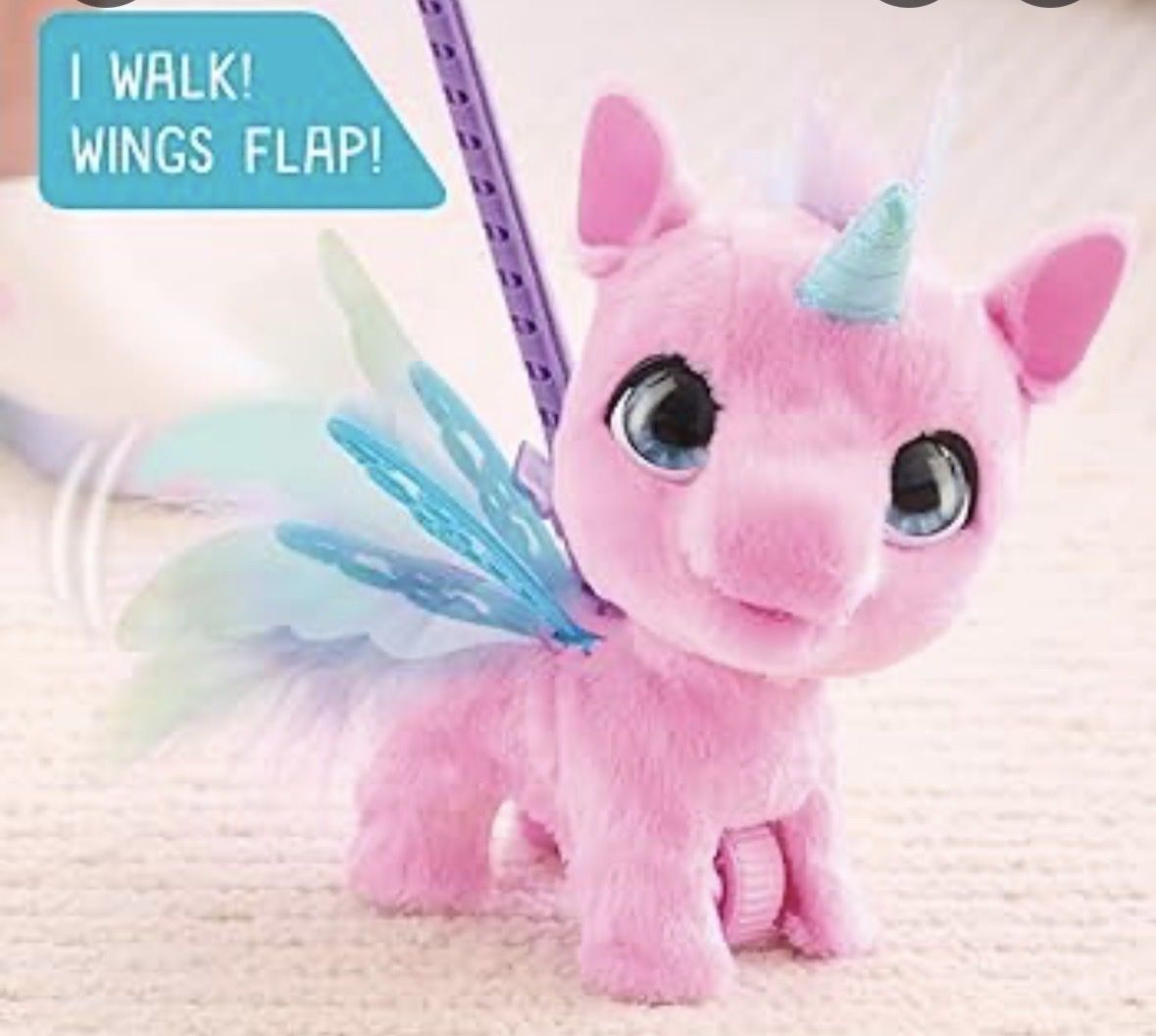 FurReal Giocattoli: Licorne interactive rose - Ailes qui bougent! – Usato da Cartigny venduto da Kaderix 2