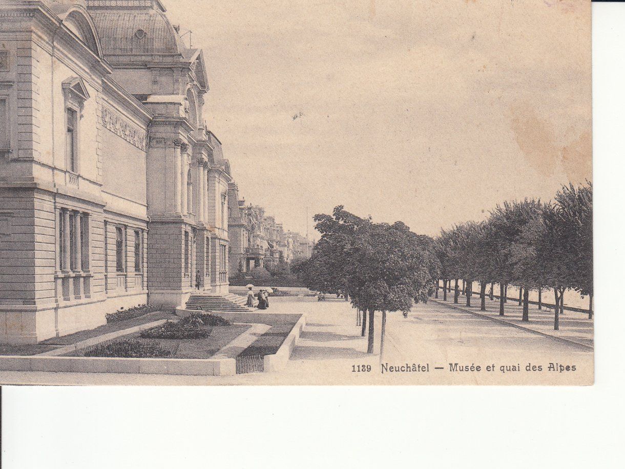 Cartoline postali: Neuchâtel 1906 – Usato da Bürglen TG venduto da StampGraf