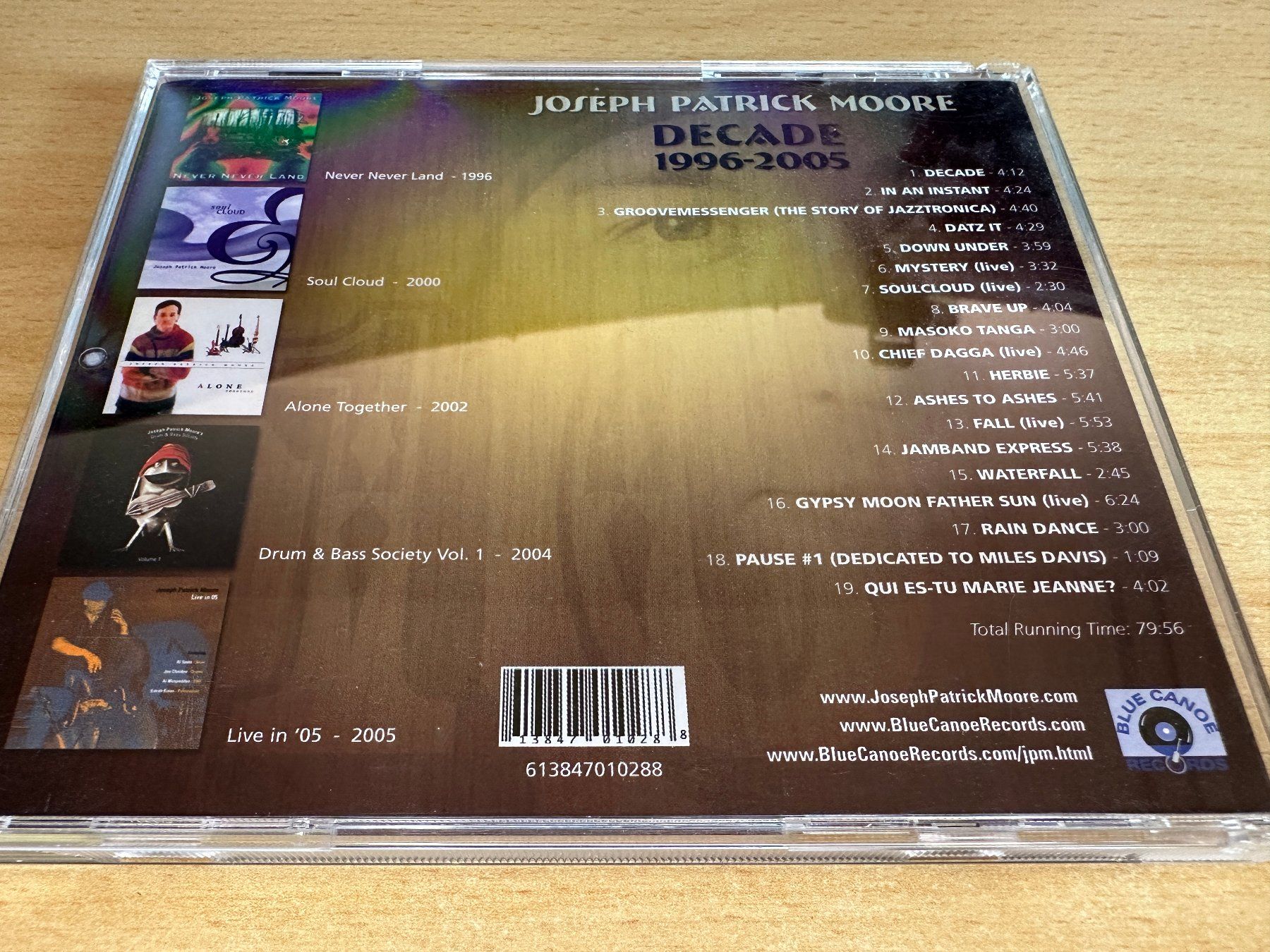 CDs: Joseph Patrick Moore – Decade 1996-2005 – Gebraucht aus Rikon im Tösstal von Alpenmutz 1