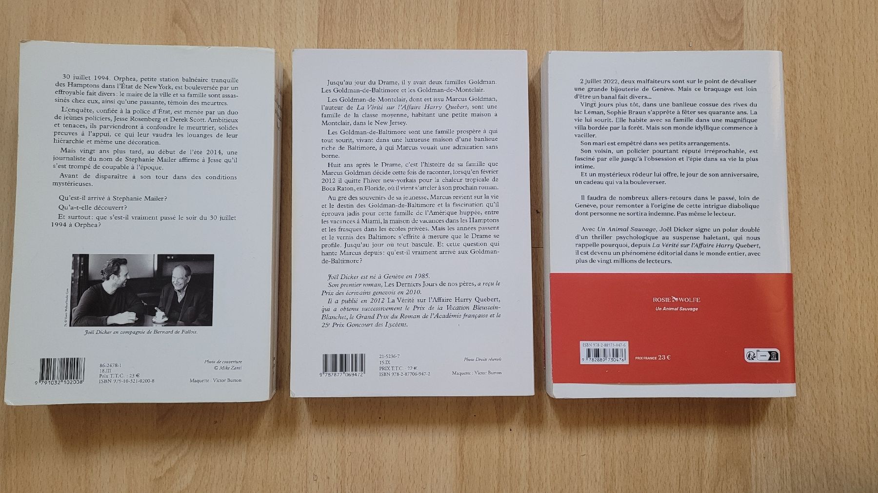 Libri: Lot de 3 Romans de Joël Dicker – Usato da Morges venduto da ric_sh6k 1