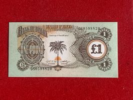 REPUBLIC OF BIAFRA - One Pound N.D. (1968-69) - UNCIRCULATED