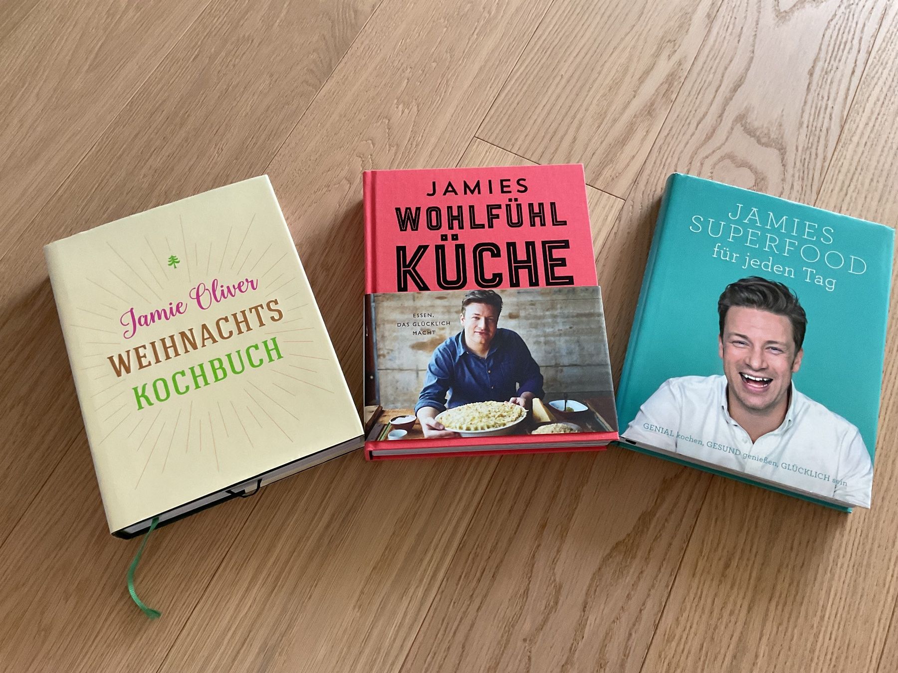 Bücher: Jamie Oliver Kochbuch 3er Set – Gebraucht aus Meggen von Jeannine_24