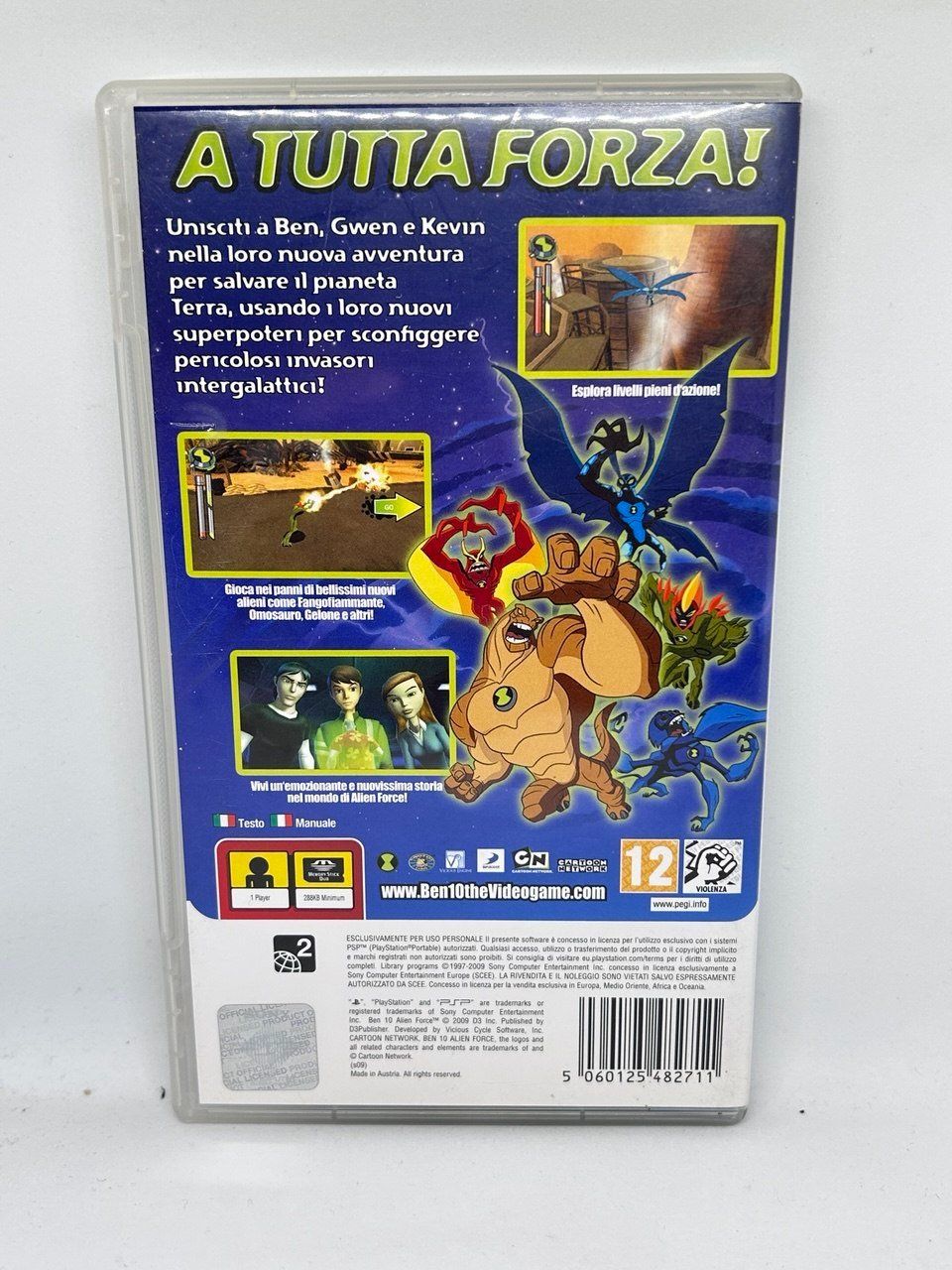 Sony Jeux: Ben 10: Alien Force per Sony PSP – D'occasion à Giubiasco par LorisVale 1