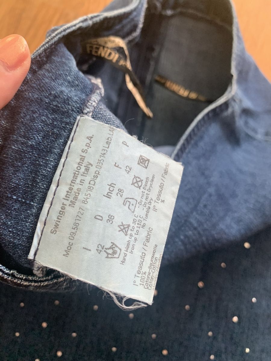 Gonne: Fendi jeans jupe – Usato da Zürich venduto da Nikuska32 3