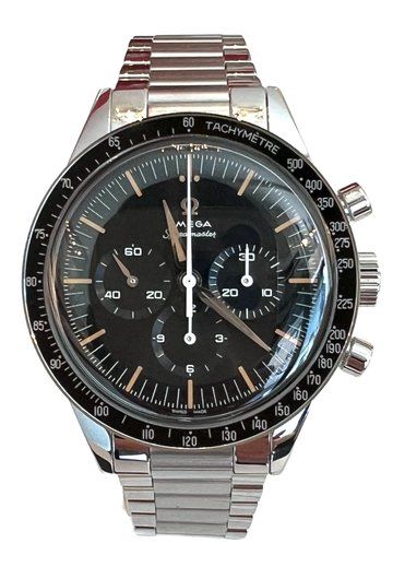 Omega Orologi: Omega Speedmaster First Omega in Space - 310.30.40.50.06.001 – Nuovo (secondo la descrizione) da Zürich venduto da juwelier-damken