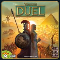 7 Wonders Duel + Pantheon und Agora Erweiterungen