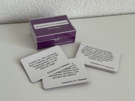 Kartenspiel Gesprächsstoff Weinabend