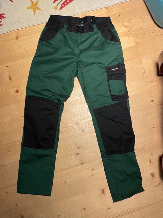 NEUE Parkside Arbeitshose grün/schwarz Gr.40 Kaufen auf Ricardo