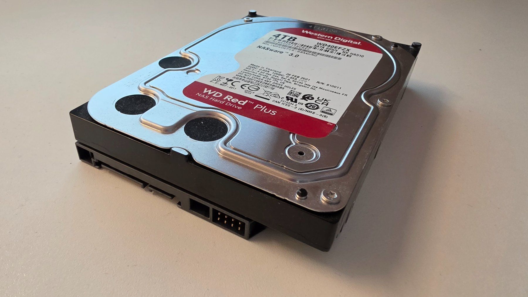 Western Digital Harddisks: 4TB HDD WD Red NAS – Gebraucht aus Künten von Thozogg 1