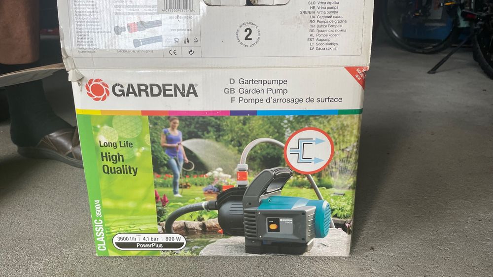 Gardena Gartenpumpe 3500/4 Kaufen auf Ricardo