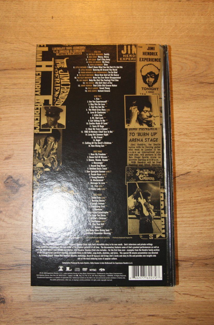 CDs: West Coast Seattle Boy Jimi Hendrix CD Box – Gebraucht aus Riehen von Revodidi 4