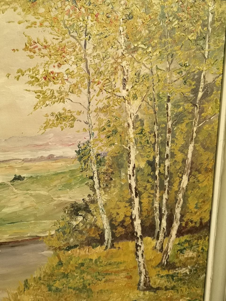 Dipinti: Ölgemälde (Herbstlandschaft) von E. Regli, 1962 – Usato da Bern venduto da Yunkom 4