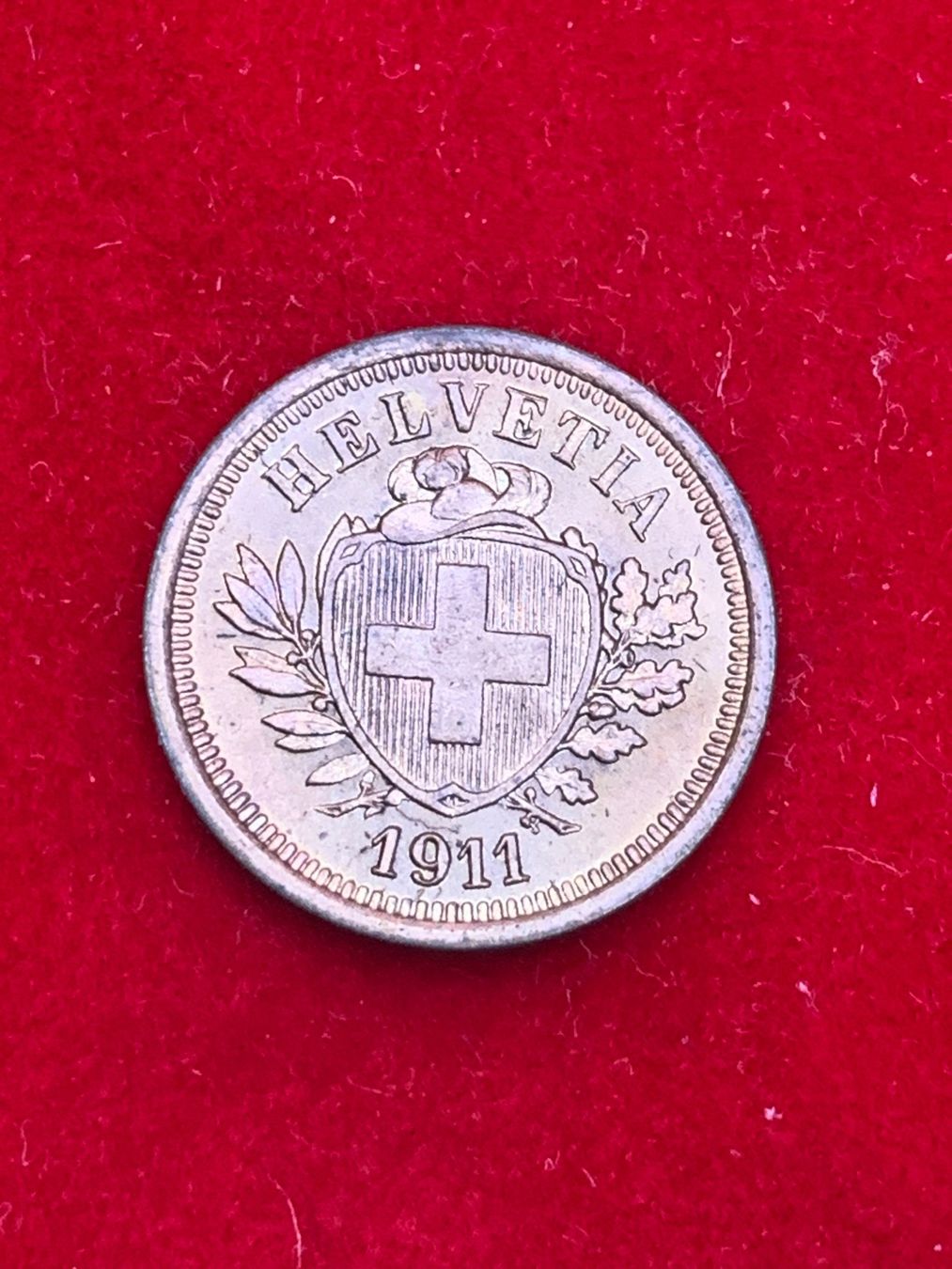 Tutti le monete: 1 Centime 1911 Berne - UNZIRKULIERT  / FDC – Usato da LE LIGNON venduto da Katanaion