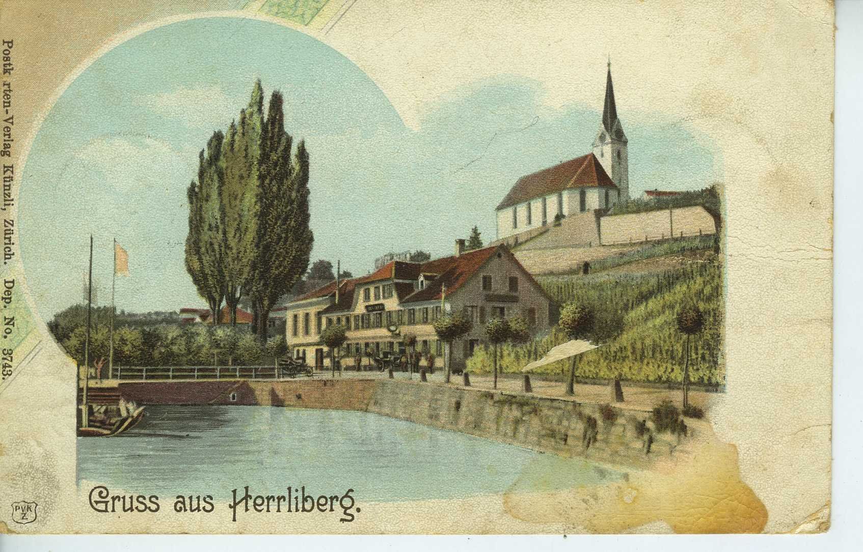 Ansichtskarten: Herrliberg ZH – Gebraucht aus Schleitheim von Pmschlaate
