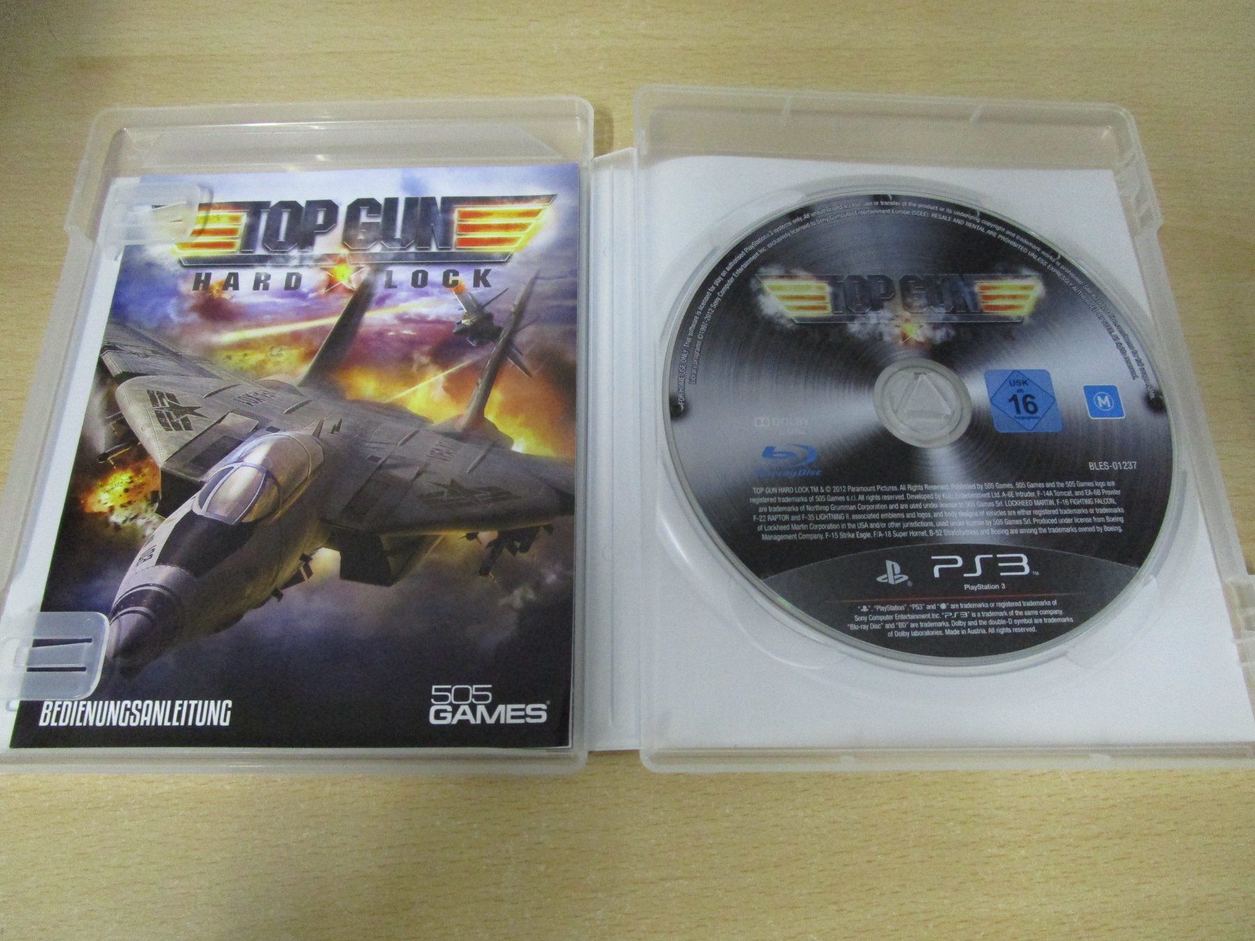 Sony Spiele: Top Gun Hard Lock Playstation 3 PS3 – Gebraucht aus Goldau von agestuffer 2