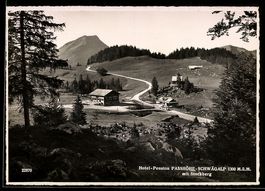 AK Schwägalp, Hotel-Pension Passhöhe mit Stockberg