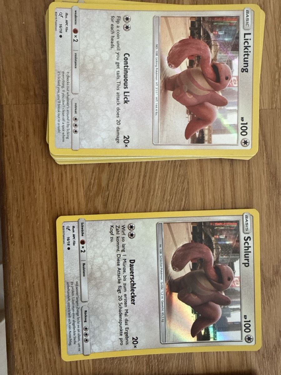 Pokémon Carte collezionabili: Detective Pikachu - Verschiedene Karten aus dem Set – Nuovo (secondo la descrizione) da Amriswil venduto da sim_nlb6 5