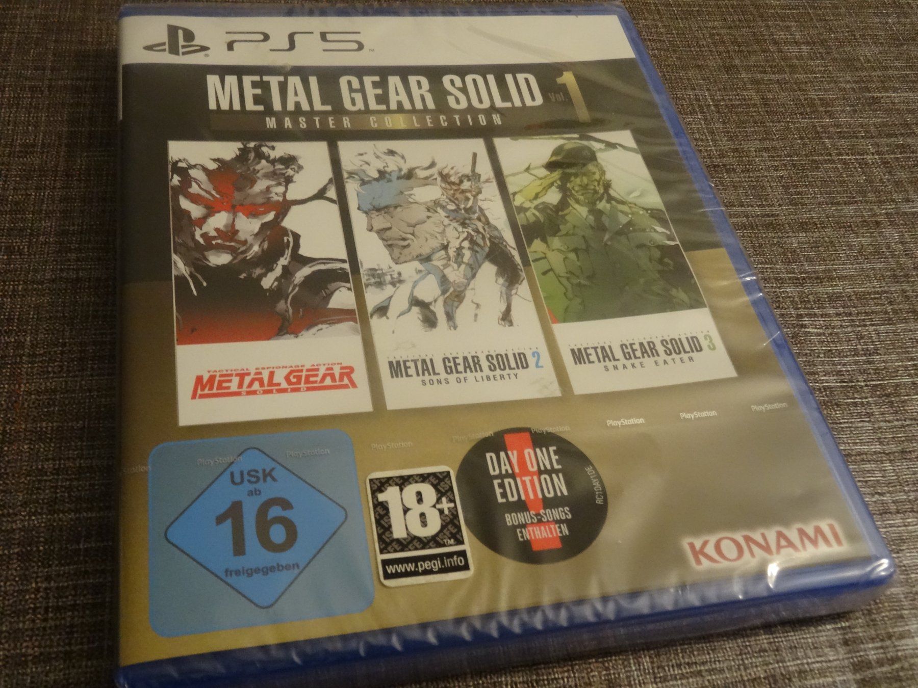 Sony Giochi: Metal Gear Solid Master Collection Vol. 1, PS5 NEU AB 1FR. – Nuovo e nell'imballaggio originale da Olten venduto da Disc-Ausverkauf