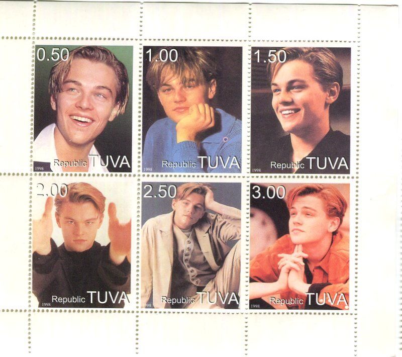 Alle Briefmarken: Block "Leonardo DiCaprio". Tuwa – Neu und originalverpackt aus Basel von Butsch5