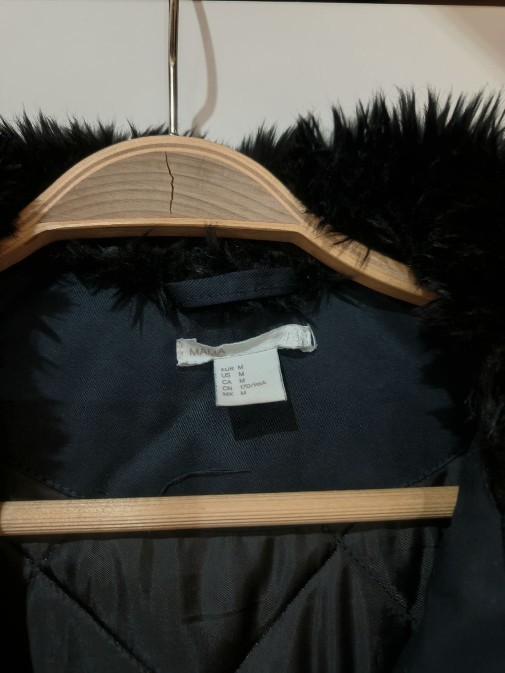 H&M Cappotti: Umstandsjacke Winter Gr. M in dunkelblau – Usato da Strengelbach venduto da Lerch05 1