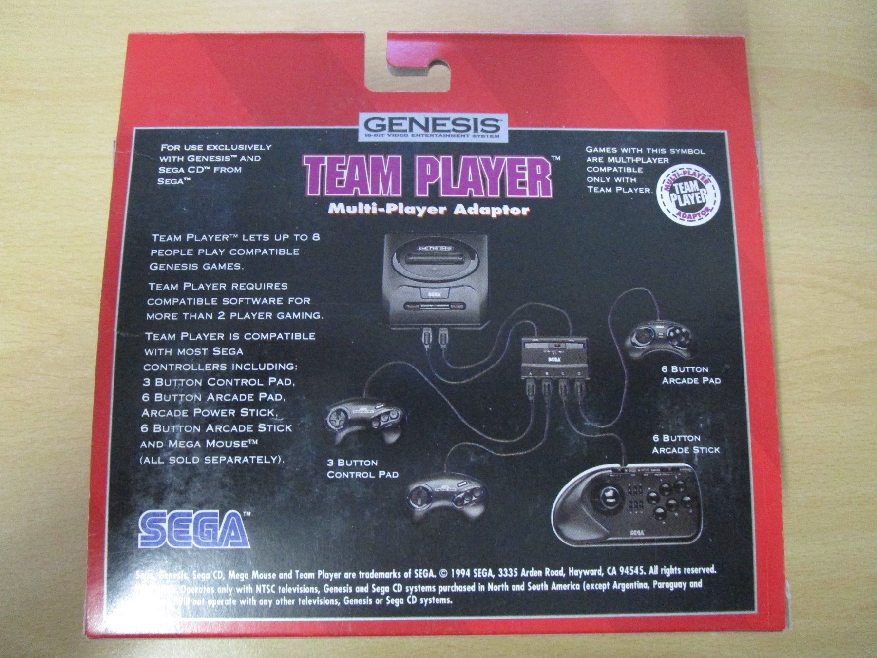 Sega Giochi: Sega Mega Drive Team Player Multiplayer Adapter Neuware SMD – Nuovo e nell'imballaggio originale da Goldau venduto da agestuffer 1