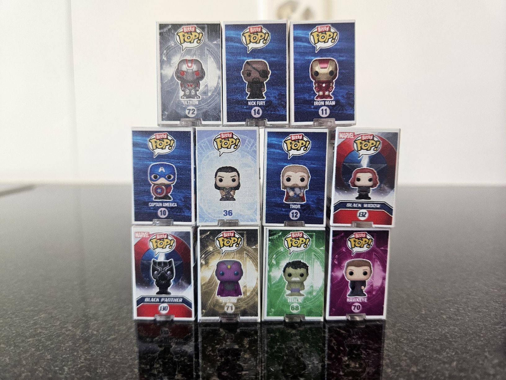 Funko Figuren: Lot 11 figurines Bitty Pop Marvel – Neu (gemäss Beschreibung) aus Morges von Mlle_Croft_91 3