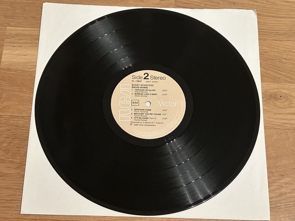 Schallplatten: David Bowie. 1980. Scary Monsters – Gebraucht aus Faulensee von Mizuno06 3
