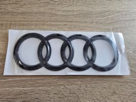 4 Ringe Audi A5 S5 RS5 Schwarz Glanz