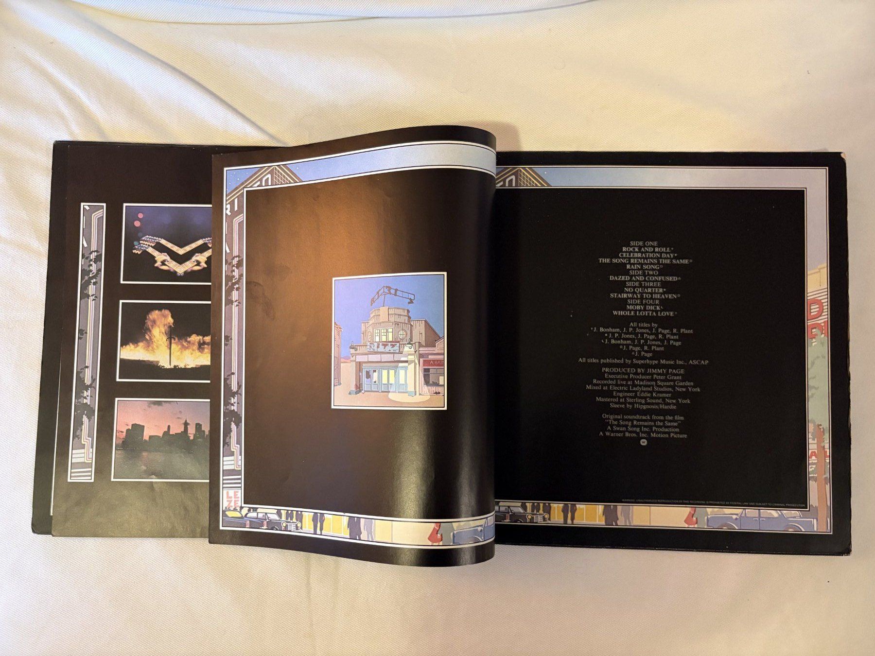 Schallplatten: Led Zeppelin - The Song Remains The Same Vinyl LP – Gebraucht aus Effretikon von ChrisLamberger 2