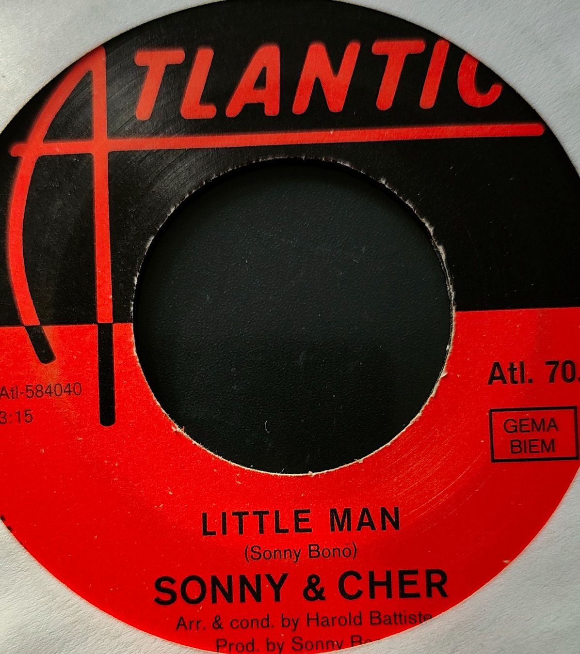 Dischi in vinile: Vinyl-Single Sonny & Cher - Little Man – Usato da Langenthal venduto da Modo39