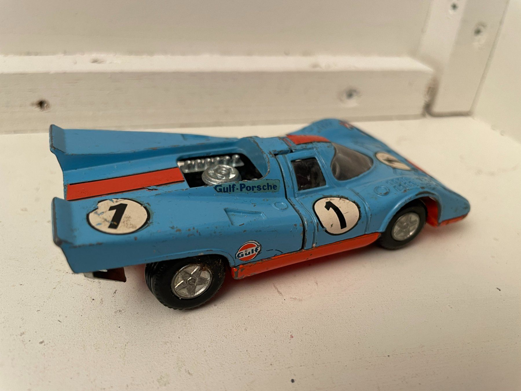 Mercury Modellini d'auto: porsche 917 GULF Le Mans - -Mercury – Usato da Wohlen AG venduto da Erelpowerline 1
